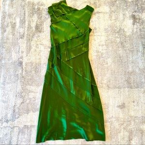 LN Alberta Ferretti Silk Maxi Dress size 8